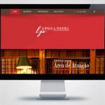 Criação de site para Lopes e Pereira Advogados
